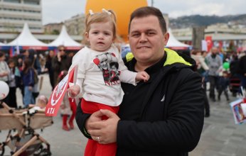 Etkinlik alanı büyük ilgi gördü