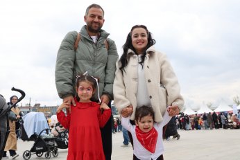 Etkinlik alanı büyük ilgi gördü