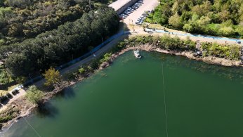 Gölkaypark’taki gölet atıklardan arındırıldı