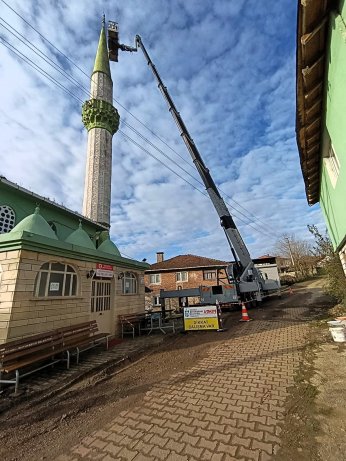 Kırsaldaki camilere bakım ve onarım