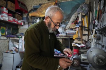 51 yıllık ustanın bayram mesaisi