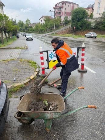 A Takımı’ndan su taşkınlarına önlem