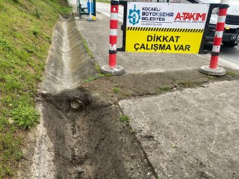 A Takımı’ndan su taşkınlarına önlem