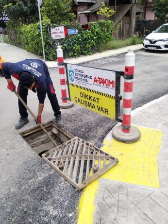 A Takımı’ndan su taşkınlarına önlem