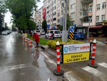 A Takımı’ndan su taşkınlarına önlem