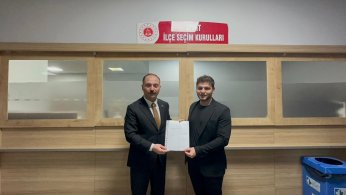 BBP İl Başkanı Küpçü mazbatasını aldı