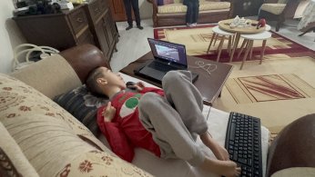 Kazandığı okulun sıralarına oturamadı