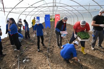 Çocukları doğayla buluşturan etkinlik
