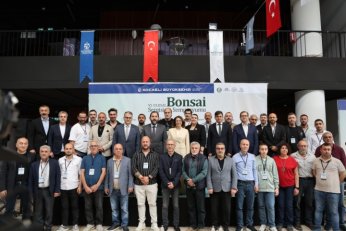 Bonsai tutkunları Kocaeli’de buluştu