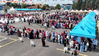 Anneler ve çocuklar üreterek eğlendi