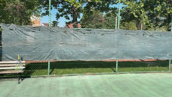 Kavaklı’daki tenis kortlarına bakım talebi