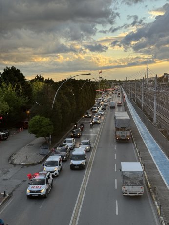 Sumud’a destek araç konvoyu yapıldı