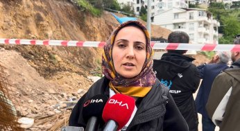 5 bina boşaltıldı, mahalleli isyan etti