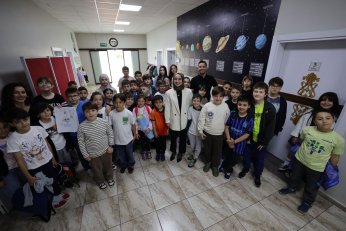Geleceğin kaşifleri çocuk üniversitesinde