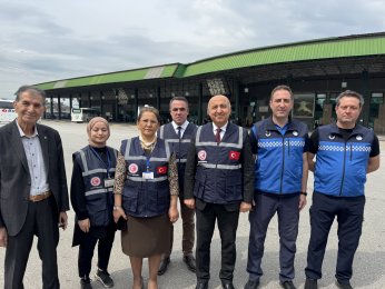Bayram öncesi otogarda denetim
