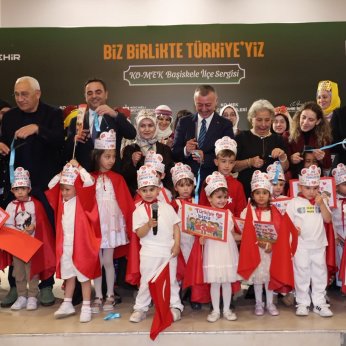 Başiskele KO-MEK sergi açılışına büyük ilgi