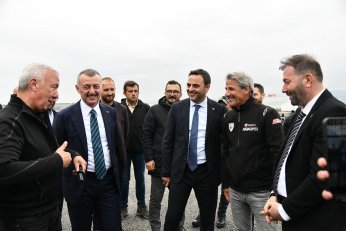 Büyükakın’dan motorcuların merakla beklediği tesiste inceleme