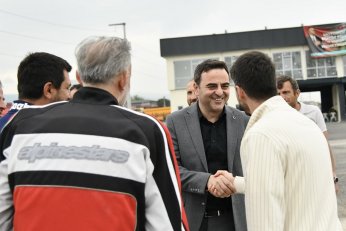 Büyükakın’dan motorcuların merakla beklediği tesiste inceleme