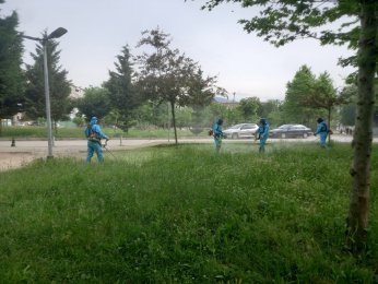 Kent genelinde detaylı temizlik