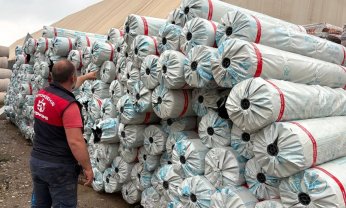 Seraları zarar gören üreticilere destek