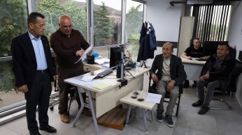 Seraları zarar gören üreticilere destek