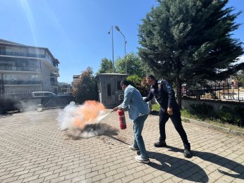 Emniyet güçleri afetlere hazır