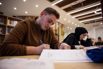 Kütüphanelerde sınav düzenlemesi