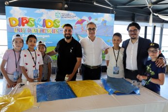 Uçurtmalar “Barış” için havalandırıldı