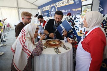 En lezzetli tabaklar festivalde yarıştı