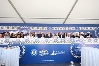 En lezzetli tabaklar festivalde yarıştı