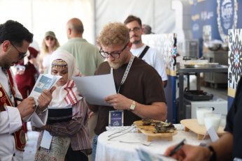 En lezzetli tabaklar festivalde yarıştı