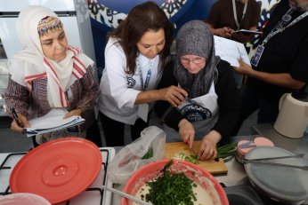 En lezzetli tabaklar festivalde yarıştı