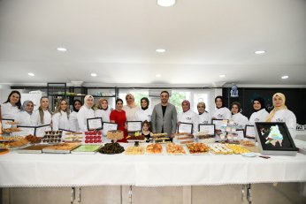 Geleceğin şeflerinde mezuniyet sevinci
