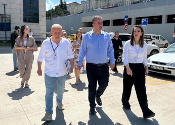 Gölcük Necati Çelik Devlet Hastanesinde bina turu gerçekleştirildi