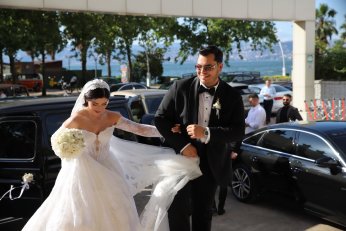 Rüya gibi bir düğünle dünyaevine girdiler