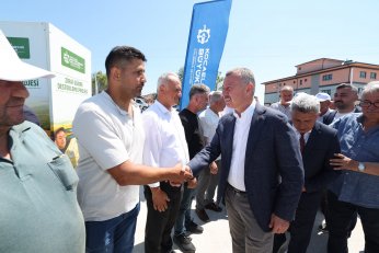 ‘Üreten çiftçimizin daima yanındayız’