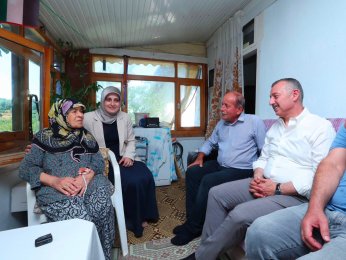 Başkan Büyükakın, gönüllere dokundu