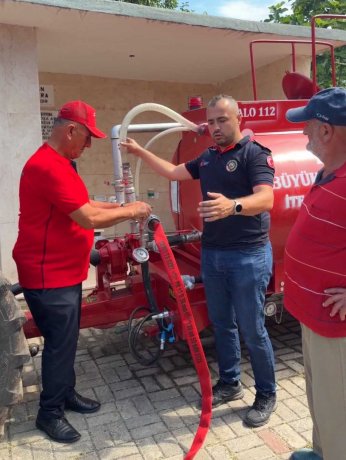 Gölcük’te gönüllü itfaiyecilik eğitimi