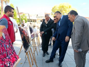 Protokolden Gazilere ziyaret