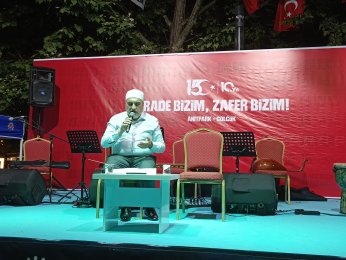 Anıtpark’ta tek yürek olduk