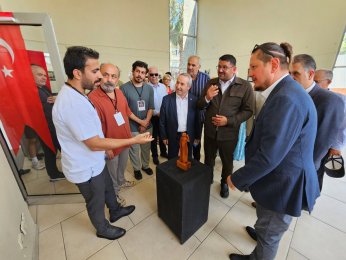 Ahşap heykelde 29. yıl heyecanı