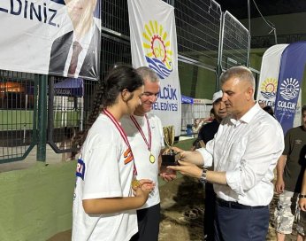Plaj voleybolu heyecanı yaşandı