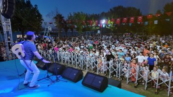 Çocuk şenliği ile unutulmaz akşam
