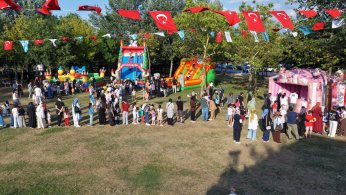 Çocuk şenliği ile unutulmaz akşam