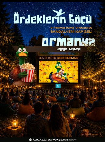 Ormanya’da ayın filmi Cuma günü