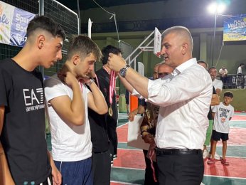 Sokak Basketbolu Turnuvası sona erdi