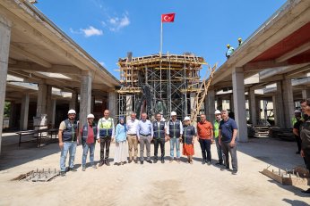 Büyükakın, projeleri yerinde inceledi