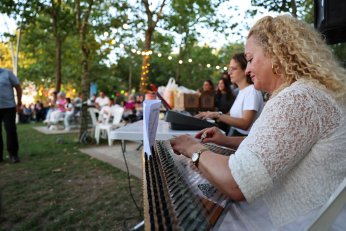 Müzik dolu aile pikniği