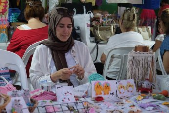 Kadınların el emeği festivale dönüştü