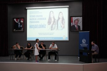 Konservatuvar sınavları öncesi rehberlik aldılar